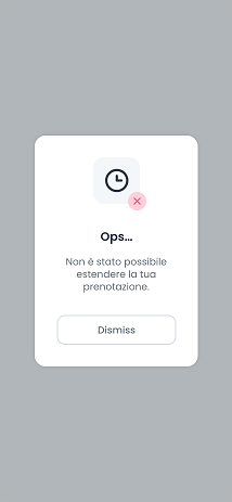 Mobile App Profilo errore generico