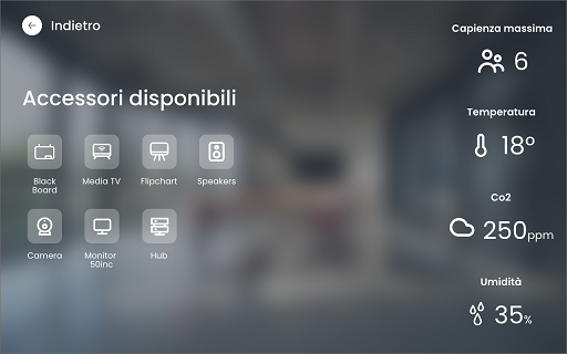 Booking Tablet Info room
