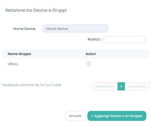 Nuova Relazione Device Gruppi