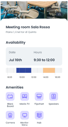 Mobile App meeting details