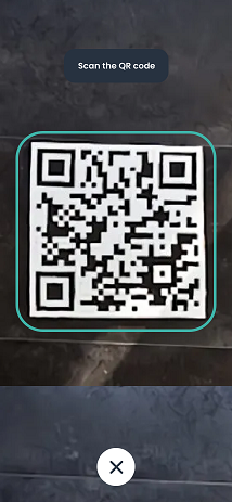 Mobile App scan QR