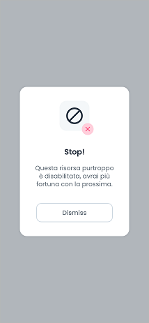 Mobile App Profilo errore generico