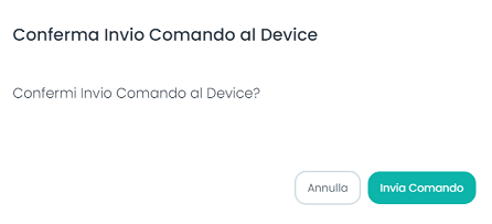 Conferma Invio Comando al Device ZoneWU