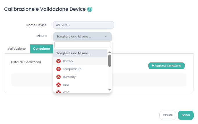 Correzione AtomSenses