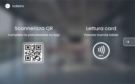 Booking Tablet Occupata prenotazione